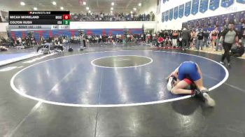 126 lbs Cons. Round 2 - Colton Rush, Coeur D Alene vs Micah Moreland, Moscow