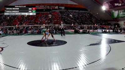 G 165 lbs Cons. Round 2 - Sylvia Becker, Sandpoint vs Kayla Angulo, Burley