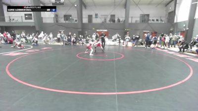 U10 FK - 77 lbs Semis - Hudson Wells, Takedown Express Wrestling Club vs Luke Lobbestael, Sunnyside Ironman Wrestling