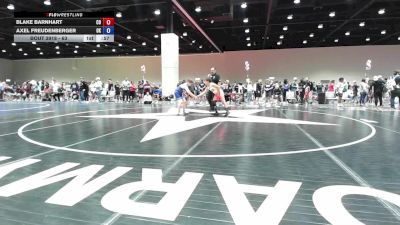 120 lbs Champ. Round 1 - Chevy Townsell, OK vs Landen Taylor, TX