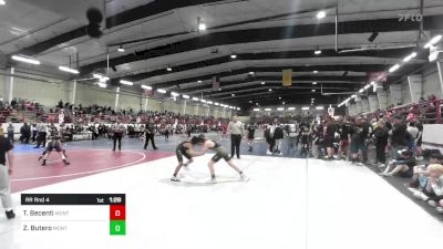 114 lbs Rr Rnd 4 - Tyler Becenti, Montezuma Creek Roughnecks vs Zane Butero, Monte Vista Takedown Club