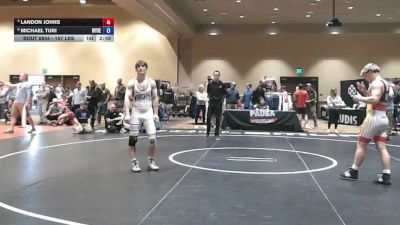 157 lbs Cons. Sub-semis - Landon Johns vs Michael Turi, Wyoming Seminary