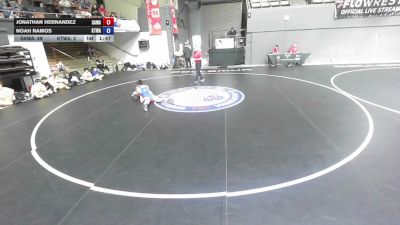 140 lbs Jonathan Hernandez, SAWA - Sacramento Area Wrestling Association vs Noah Ramos, KTWA-Kings-Tulare Wrestling Association