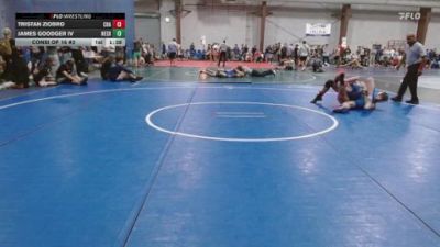 150 lbs Consi Of 16 #2 - Tristan Ziobro, Christian Brothers Academy vs James Goodger IV, Neshaminy
