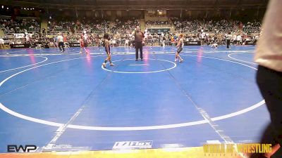 61 lbs Round Of 32 - Kyler Black, Big Game Wrestling Club vs Ivan Torres, Chickasha Wrestling
