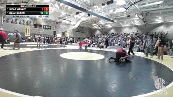 168 lbs Champ. Round 1 - Lucas Wright, Spartans Wrestling vs Isaiah Olden, Ed Harris Middle School
