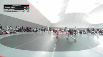 149 lbs Champ. Round 2 - Nikade Zinkin, Nebraska vs Aiden Colbert, McKendree