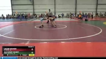 84 lbs Round 2 - Raymond Causey, Maryland GOLD vs Jacob Kramer, PA White