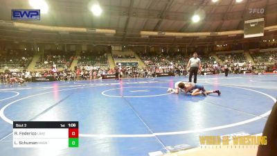 64 lbs Round Of 32 - Ryan Federico, Lake Catholic vs Lucas Schuman, Mat Assassins