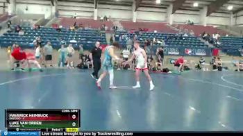 145 lbs Semis & 1st Wrestleback (8 Team) - Maverick Heimbuck, Oregon2 vs Luke Van Orden, NEVADA1