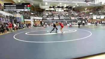 155 lbs Cons. Round 2 - Maddi Wintjen, Caney Valley Hs vs Trista Rogers, Haven HS