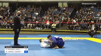 RENE EDUARDO LOPEZ vs MALACHI JAMES C. EDMOND 2021 World Jiu-Jitsu IBJJF Championship