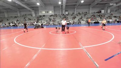 52 lbs Rr Rnd 1 - Cayden Long, Grit Mat Club White vs Eli Harris, Knights Wrestling Club