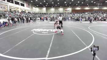 70 lbs Semifinal - Loui Hauder, Silver State Wr Ac vs Aj Gonzalez, Savage House