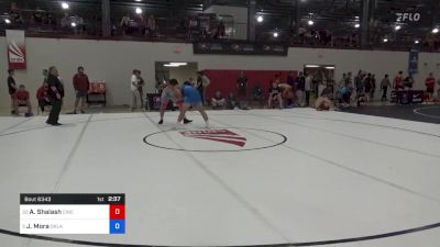 125 kg Consi Of 16 #1 - Adham Shalash, Cincinnati RTC vs Juan Mora, Oklahoma Regional Training Center