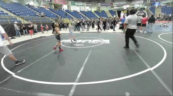 69 lbs Final - Atlas Urban, Black Fox Wr Acd vs Tristen Craft, Badlands Elite