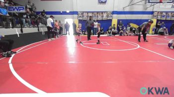 43 lbs Rr Rnd 2 - Kohen Lazarowicz, Coweta Tiger Wrestling vs Jackson Tackett, Morris Wrestling Association