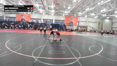 174 lbs Cons. Round 1 - Max Fredericks, Norwich vs Owen Englert, St. John Fisher