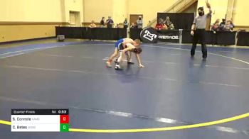 75 lbs Quarterfinal - Seamus Connole, Rambler W.C. vs Clayton Bates, Woodsfield Bulldogs