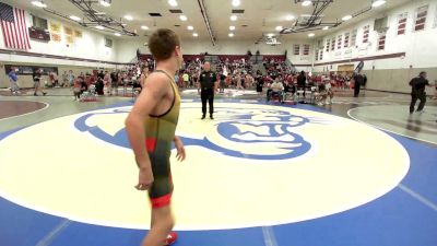 126 lbs Semifinal - Logan Pami, Apex vs Conor Blackwelder, Yale Street