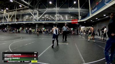 210 lbs Round 1 (8 Team) - Deakon Snavely, Kraken vs Anthony Pizzuto, MD Maniacs