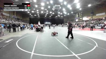 54 lbs Rr Rnd 4 - Teagan Stearns, Ridge WC vs Matthew Hartbeck, Pikes Peak Warriors