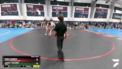 285 lbs Semifinal - Finn Conboy, NB Elite Wrestling Club vs Lenny Hauser, Texas