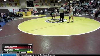 160 lbs 3rd Place Match - Joe Anthony Perez, La Costa Canyon vs Logan Alawneh, Temecula Valley