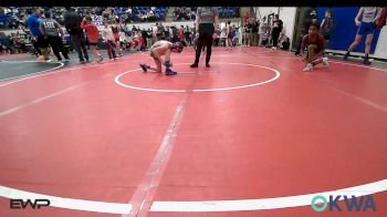 76-80 lbs Consi Of 4 - Levi Ezell, Tulsa North Mabee Stampede vs Braxton Bishop, Salina Wrestling Club