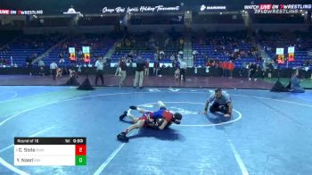 113 lbs Prelims - Cameron Soda, Burlington vs Yussuf Nasri, Foxborough