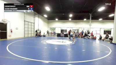 96 lbs Logan Bailey, Connecticut vs Jaxon Kraemer, Texas