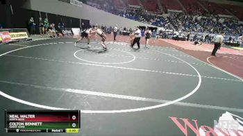 4A-220 lbs Cons. Round 3 - Colton Bennett, Sweet Home vs Neal Walter, North Bend