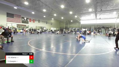 150 lbs Champ. Round 2 - Trace Crespin, Carbon vs Brackyn Adams, Syracuse Wrestling