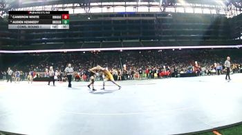 D3-150 lbs Cons. Round 1 - Auden Kennedy, Brooklyn Columbia Central vs Cameron White, Dowagiac