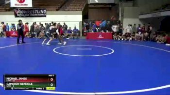 170 lbs Round 2 (16 Team) - Michael James, CVWA vs Cameron Isenogle, SAWA