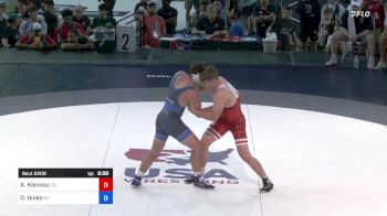 152 lbs 3rd Place - Aliaksandr Kikiniou, California vs Owen Hicks, New York