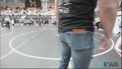 60 lbs Round Of 16 - Connor Johnson, Wolfpack Wrestling Academy vs Henry Sauerwald, Team Nomad