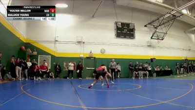 144 lbs Champ. Round 2 - Malakhi Young, Lebanon vs Kolten Mellon, Wadsworth