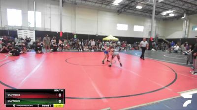 74-78 lbs Round 3 - Riley Ramirez, POUNDERS WC vs James Liera, Rough House