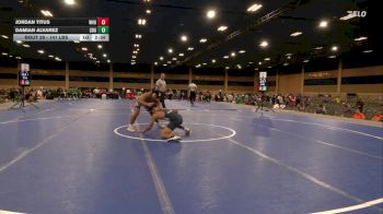 141 lbs Rd Of 32 - Jordan Titus, West Virginia vs Damian Alvarez, California Baptist University