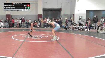 165 lbs Semifinal - Tanner Peake, Davidson vs Thomas Snipes, The Citadel