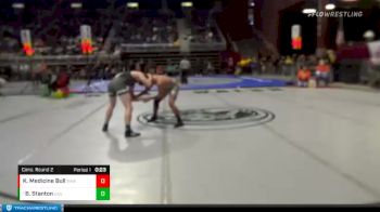 3A-145 lbs Cons. Round 2 - Brett Stanton, Green River vs Koale Medicine Bull, Rawlins