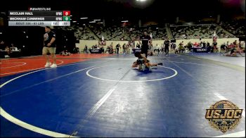 61 lbs 5th Place - McClain Hall, Randall Youth Wrestling Club vs Beckham Cummings, Newcastle Youth Wrestling