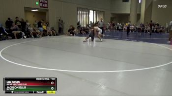 150 lbs Champ. Round 1 - Ian David, Rayne Wrestling Club vs Jackson Ellis, B.R.A.W.L