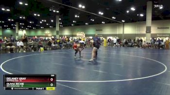135 lbs Placement Matches (16 Team) - Delaney Gray, Diamond Fish vs Olivia Richie, RPA Wrestling