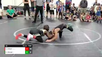 56 lbs Round 6 (8 Team) - Cam Gilbert, Prestige Worldwide vs Esa Ahmed, HFL