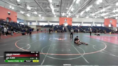 125 lbs Cons. Round 5 - Lee Rubin, RIT vs Jabari Pinkney, Norwich