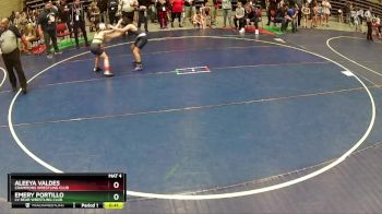 Quarterfinal - Aleeya Valdes, Champions Wrestling Club vs Emery Portillo, LV Bear Wrestling Club