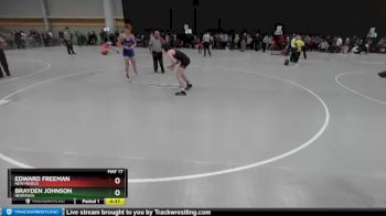 138 lbs Cons. Round 3 - Edward Freeman, New Mexico vs Brayden Johnson, Nebraska