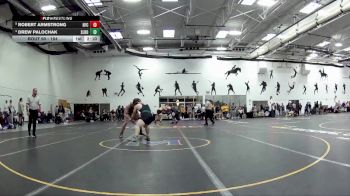 184 lbs Quarterfinal - Robert Armstrong, Henry Ford College vs Drew Palochak, Slippery Rock